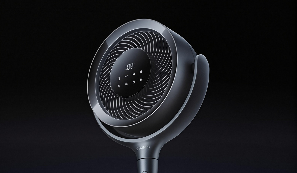 RANVOO Electric fan air circulation fan floor fan desktop,AI intelligent tracking whole house cooling