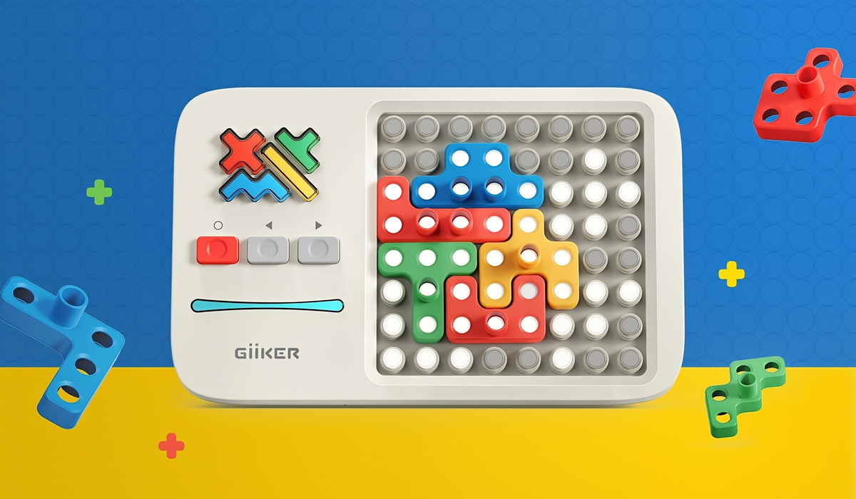GiiKER Super building block electronic puzzle toy,Boy and girl birthday gift,Board game graphic thinking